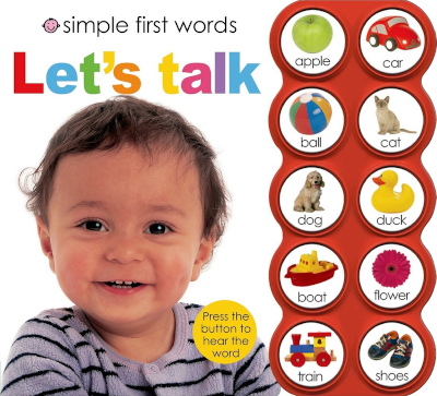 Simple First Words Let’s Talk by Roger Priddy
